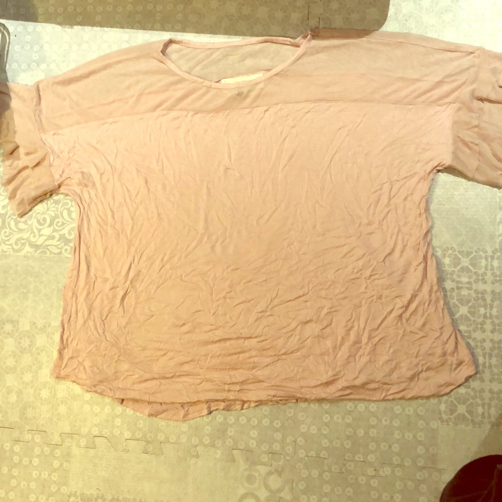 Baby pink blouse